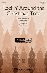 Rockin' Around the Christmas Tree TB choral sheet music cover